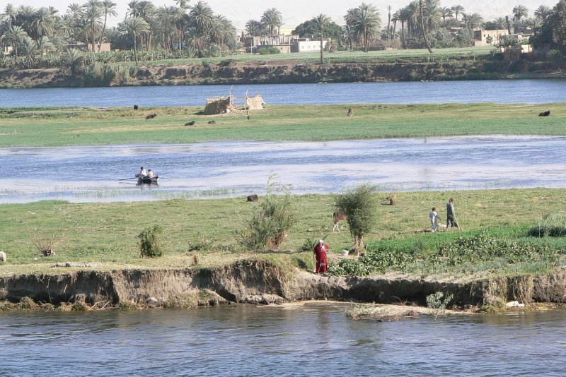 19 Navigando sul Nilo